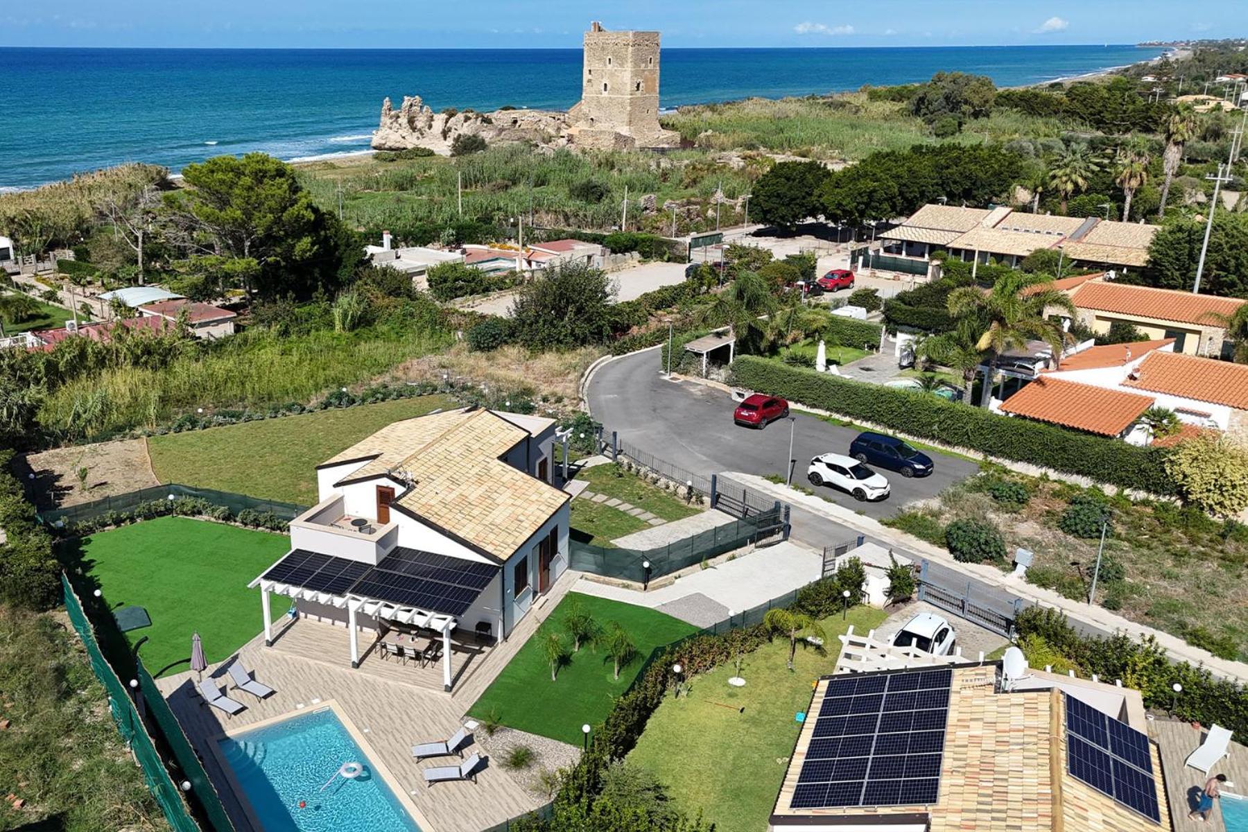 Villa Giada Campofelice Di Roccella Esterno foto